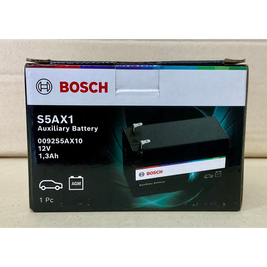 BOSCH AGM Auxiliary Battery 12V 1.3 Ah S5AX1 for Mercedes Benz N000000004039#W221#BENZ S350 R350 ML4