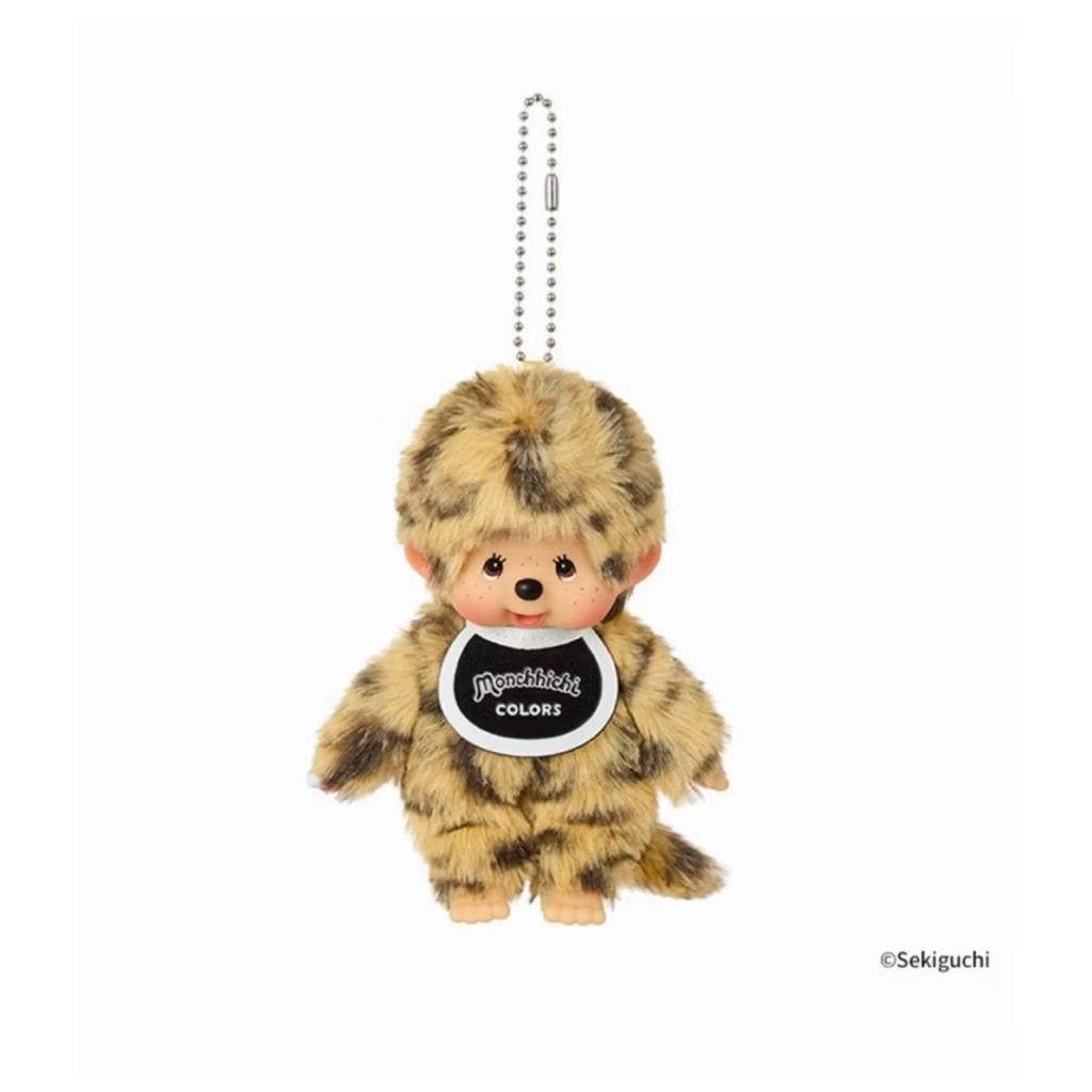 พร้อมส่ง ส่งด่วน ของแท้ ใช้โค้ดลดได้ พวงม่อนชิชิ ม่อนชิ ลายเสือ monchhichi keychain monchichi คอลใหม่