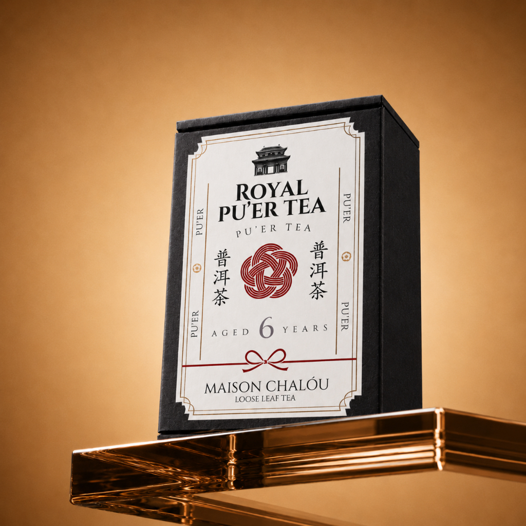 Royal 6 Year Aged Pu-erh tea ชาผูเออ จักรพรรดิ์ บ่ม 6 ปี ชาผู่เอ๋อร์สุกจีนพรีเมียม 70g
