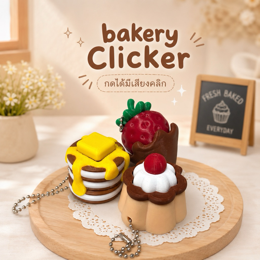 Bakery Clicker เบเกอร์รี่ หนมหวานกดคลิก คลายเครียดสุดคิ้วท์!