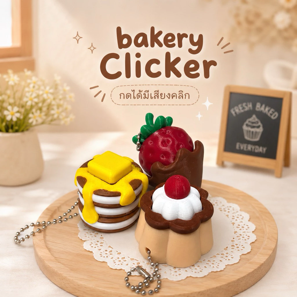 Bakery Clicker เบเกอร์รี่ หนมหวานกดคลิก คลายเครียดสุดคิ้วท์!