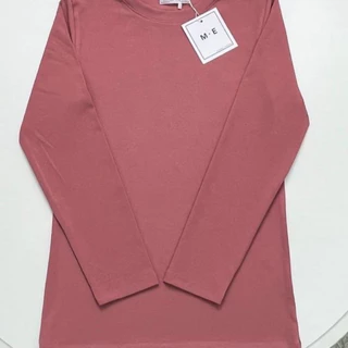 เสื้อยืดป้ายME แขนยาวสีพื้น