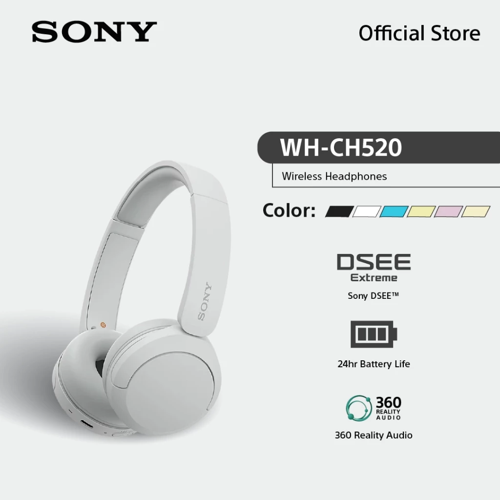 Sony WH-CH520 หูฟัง Bluetooth 5.2 ใส่สบาย Hands-free thumbnail 10