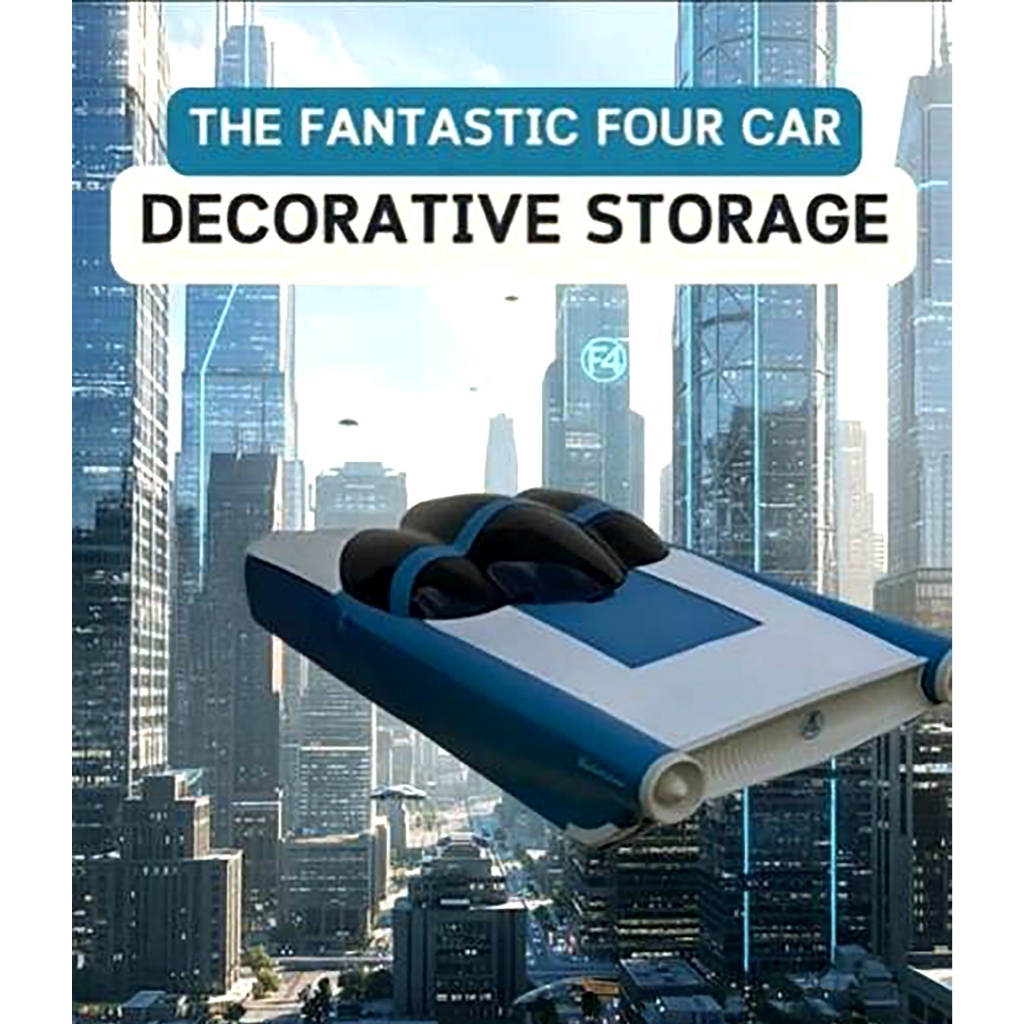 ถังป๊อปคอร์น Fantastic-4 First Step ดีไซน์สุดเท่ ลิขสิทธิ์แท้ 100%