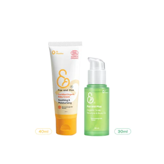Fae and Mae เฟ แอนด์ เม Organic Baby Cream ออร์แกนิกเบบี้ครีม และ Organic Baby Oil ออร์แกนิกเบบี้ออยล์