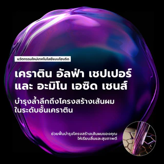 L'OREAL PROFESSIONNEL KERATIN ALPHA SLEEK PROFESSIONNEL SHAMPOO 300 ml เคราติน อัลฟ่า สลีค แชมพู (เคราตินแชมพูลดผมชี้ฟู)