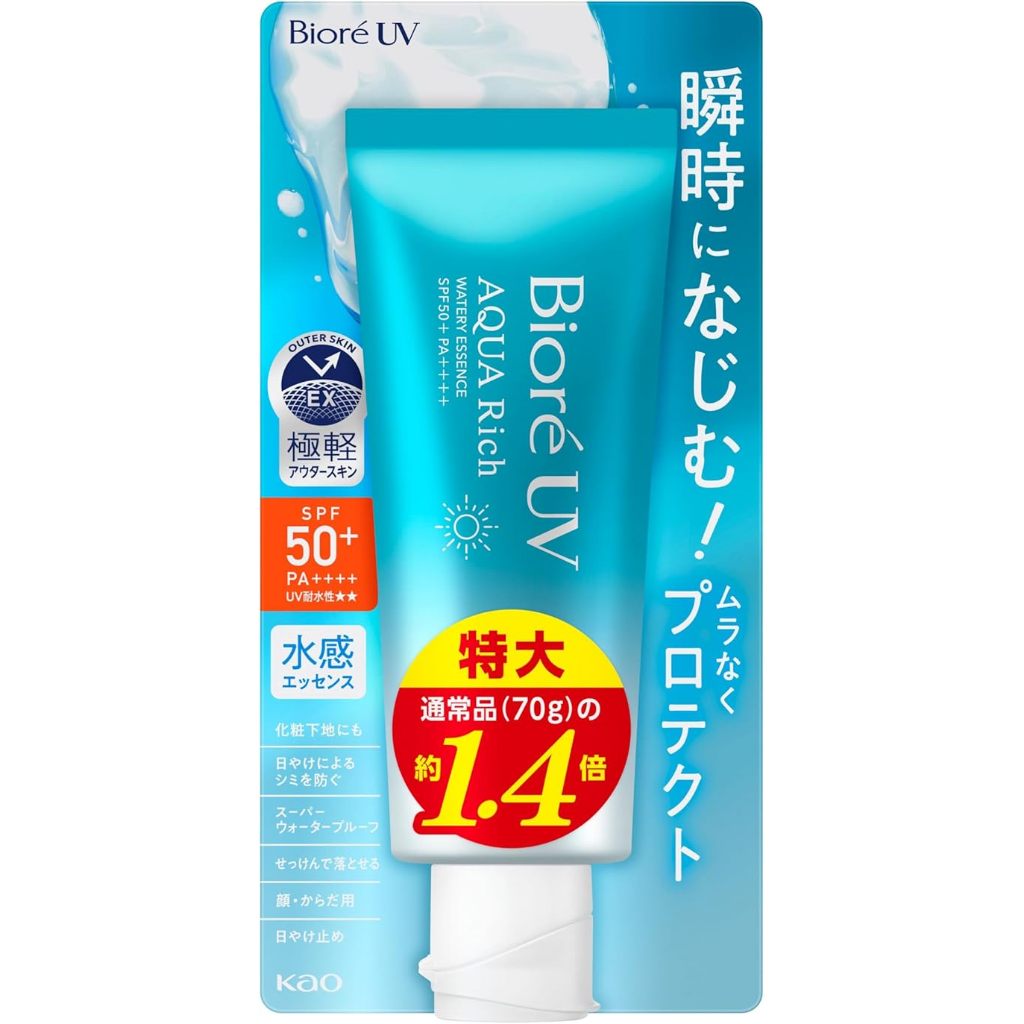 Biore Biore UV Aqua Rich Watery Essence 100g Sunscreen SPF50