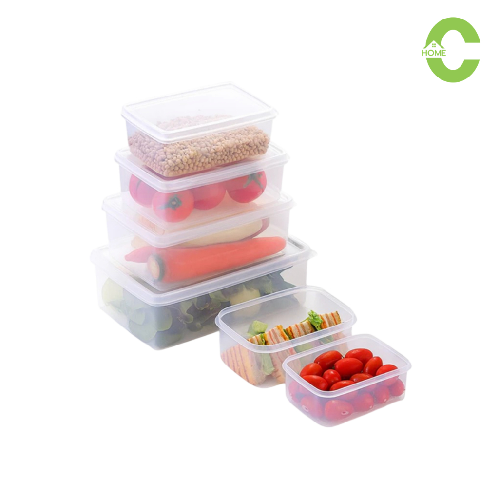 กล่องเก็บถนอมอาหาร กล่องใส่อาหาร กล่องอาหารมีฝาปิด Food box เข้าไมโครเวฟได้ 1250ml 2150ml ถนอมอาหารได้นาน Simple Kitchen