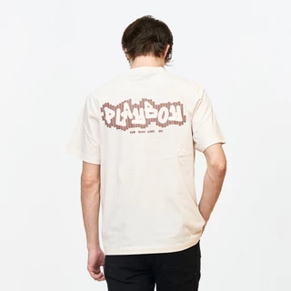PLAYBOY 06PB เสื้อยืด เสื้อผ้าผู้ชาย/เสื้อ/เสื้อยืดสีขาว รุ่น P1MT265TB069WH 072BE 073WH