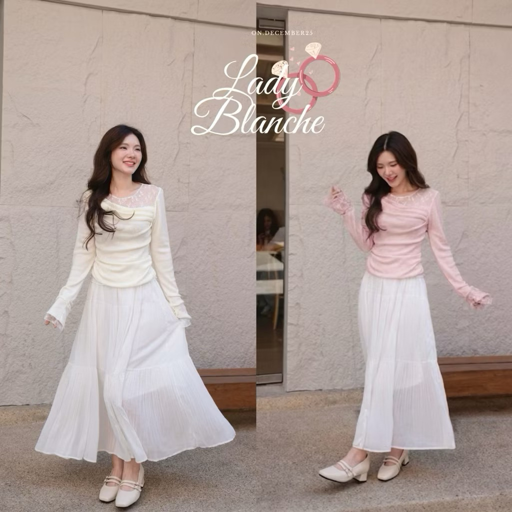 On.december25 เสื้อ รุ่น Lady blanche