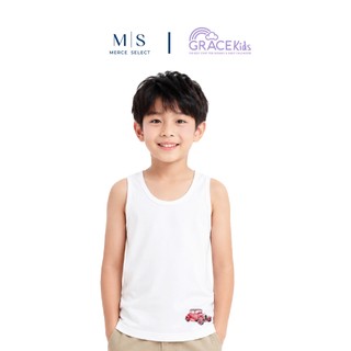 Grace Kids เสื้อกล้ามเด็ก ผ้ายืดนุ่มพิเศษ ระบายอากาศดี ไม่ร้อน ใส่สบายไม่ระคายเคืองผิว มีไซส์ S-3XL