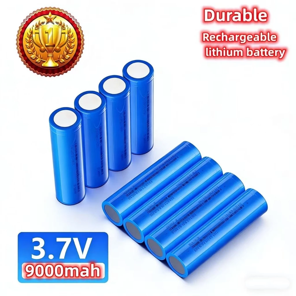 Battery🔥ของแท้ 🔋ไฟเต็ม ถ่านชาร์จ แท้จากโรงงาน 18650 3.7V mahตรงปก🔥🔥 9000 mAh Lithium Ionไฟแรง ถ่านลำโพง bluetooth