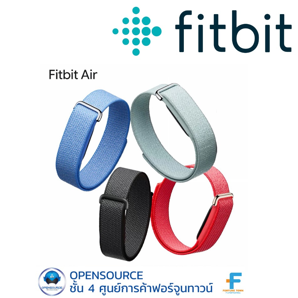 (พร้อมส่งไทย 2ชม แท้ประกัน)ใช้Google Health ได้ทั้ง Android-iPhone Google Fitbit Air ของแท้สายรัดข้อมือนอนสบาย