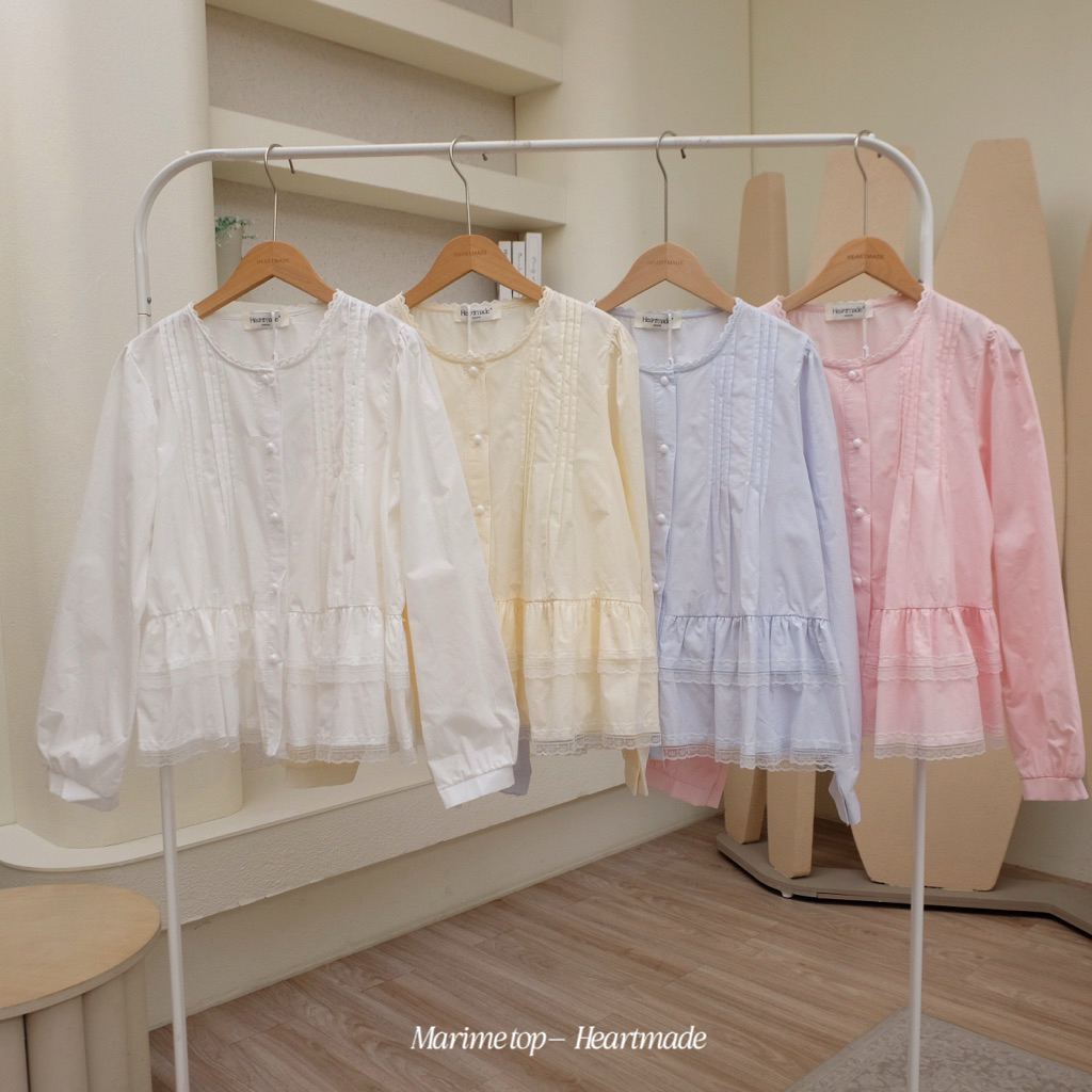 Heartmade-Marime top🍓🍵(สินค้าพร้อมส่ง)
