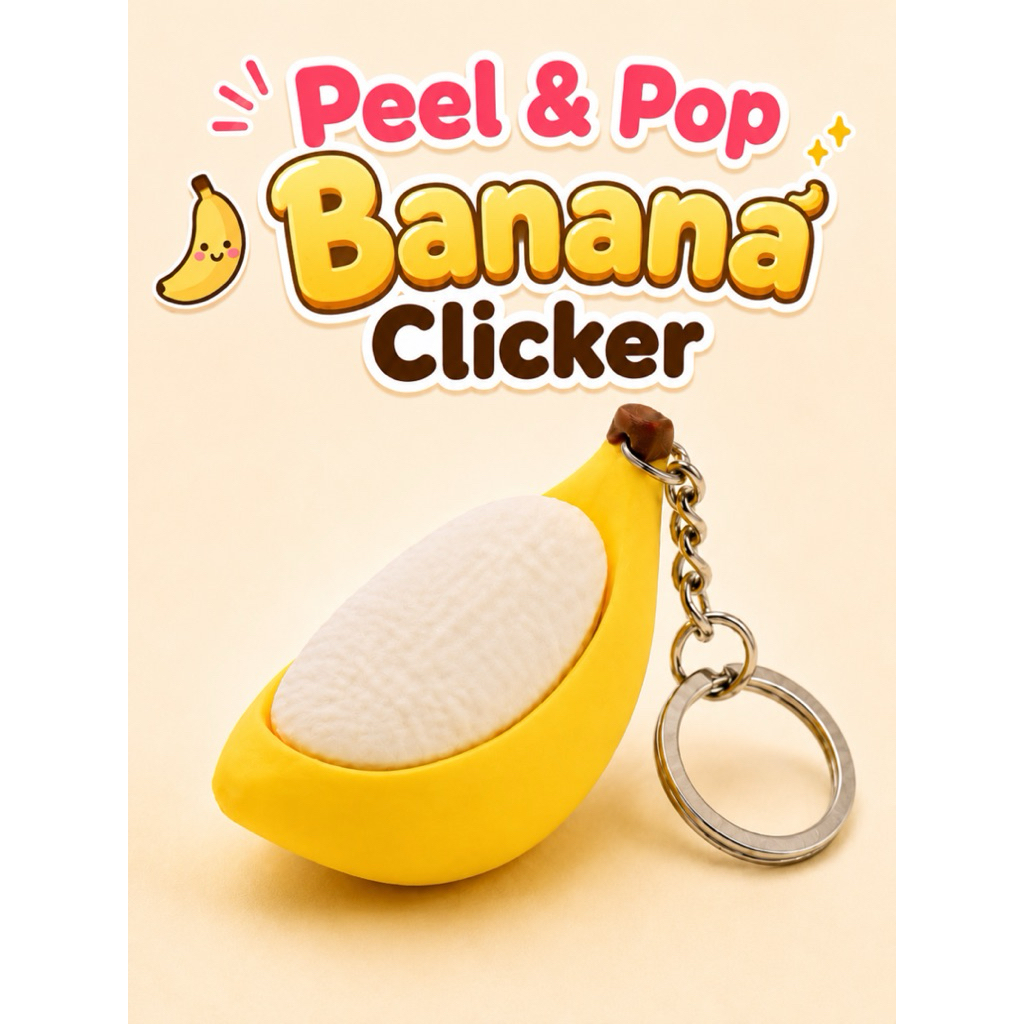 Peel & Pop Banana Clicker