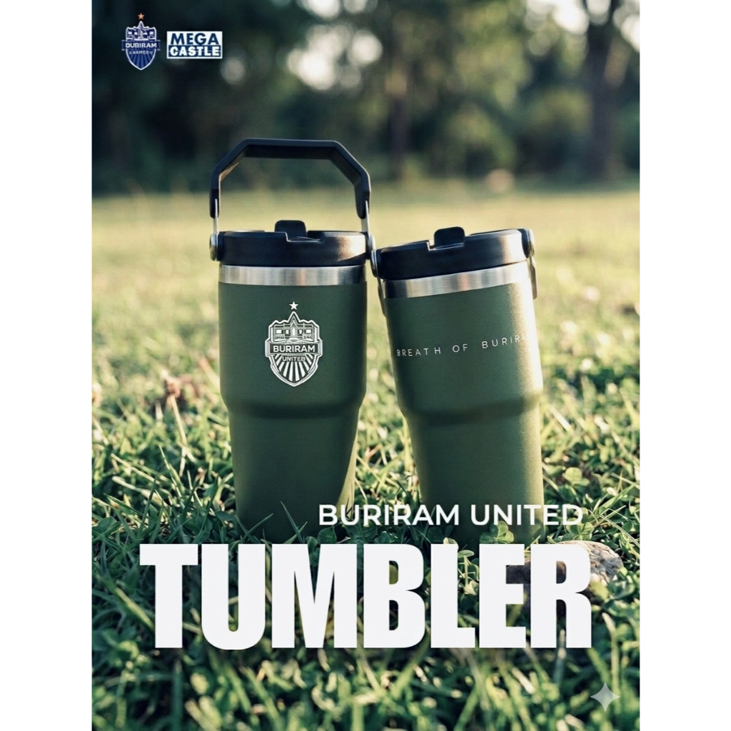 แก้วเก็บอุณหภูมิขนาด Buriram United 20oz