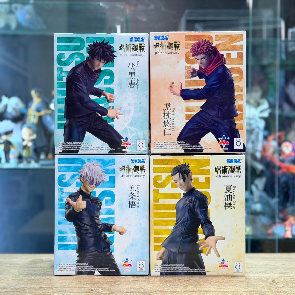 [พร้อมส่ง] Jujutsu Kaisen 5th Anniversary Luminasta Sega ฟิกเกอร์ มหาเวทย์ผนึกมาร ของใหม่ แท้