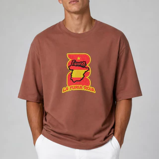 WARRIX เสื้อโอเวอร์ไซส์ T-SHIRT OVERSIZE รุ่น SPAIN (LA-262TSAWC17)