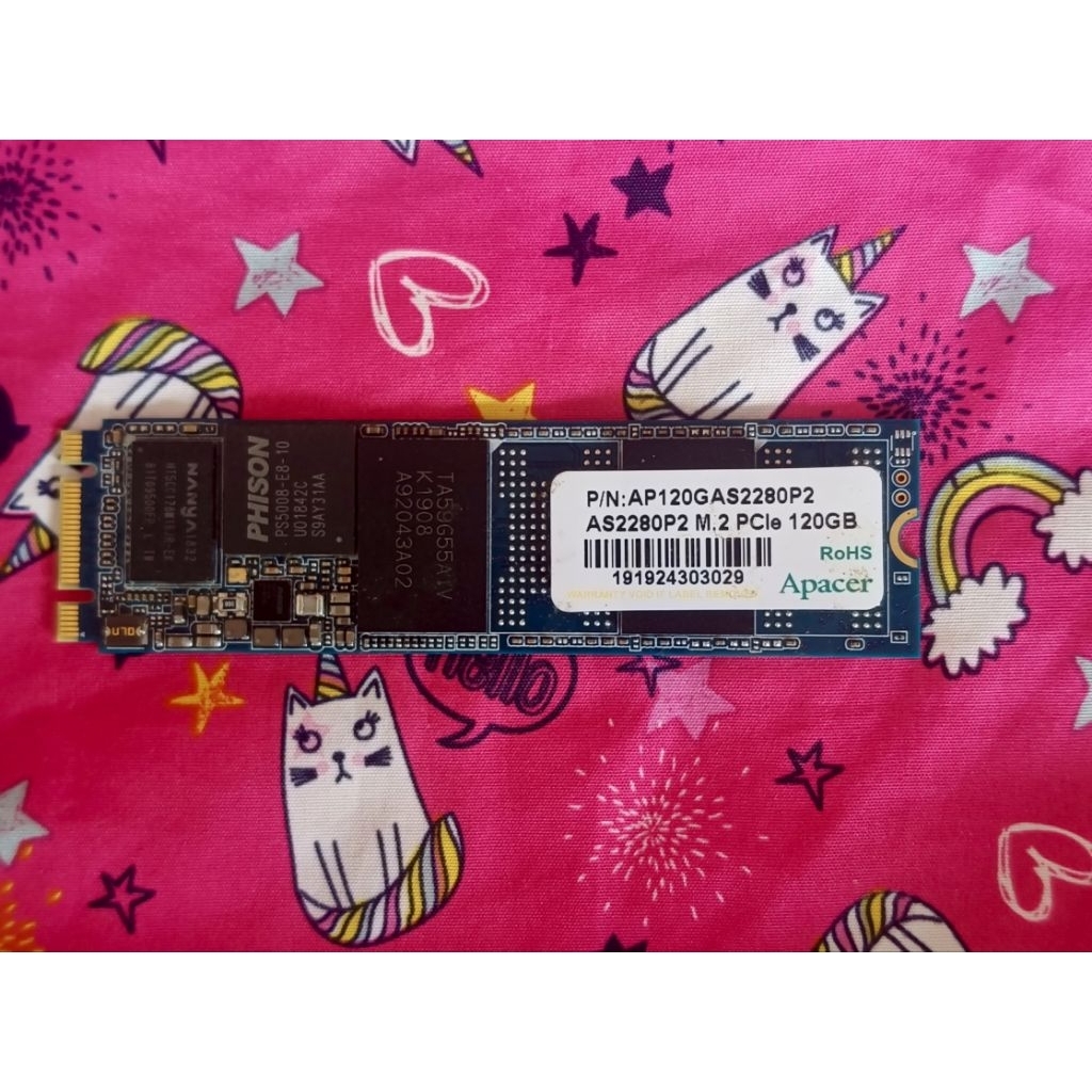 SSD M.2 apacer 120gb มือสอง