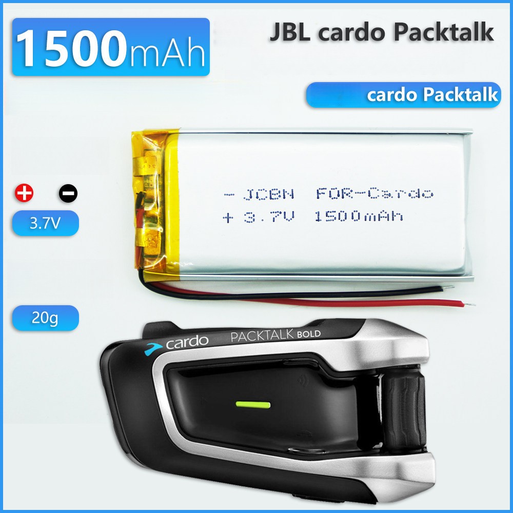 💫Bluetooth headset helmet JBL cardo Packtalk 1/2 gen lithium battery