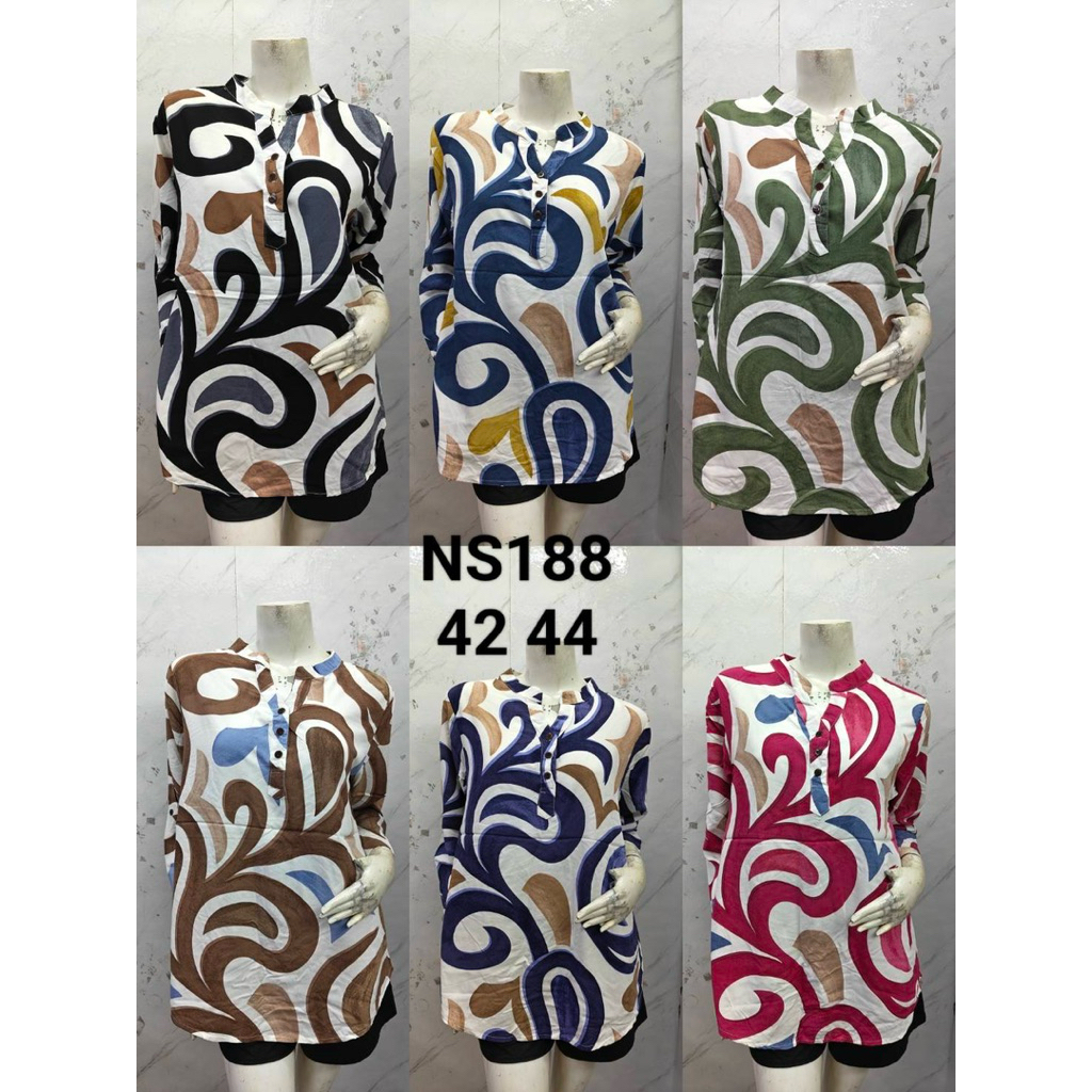 เสื้อผ้าสปัน/ผ้าไหมลินิน ใส่สบายๆไม่ต้องรีด (มีลายใหม่เข้าตลอด สอบถามได้ทางแชทจ้า)
