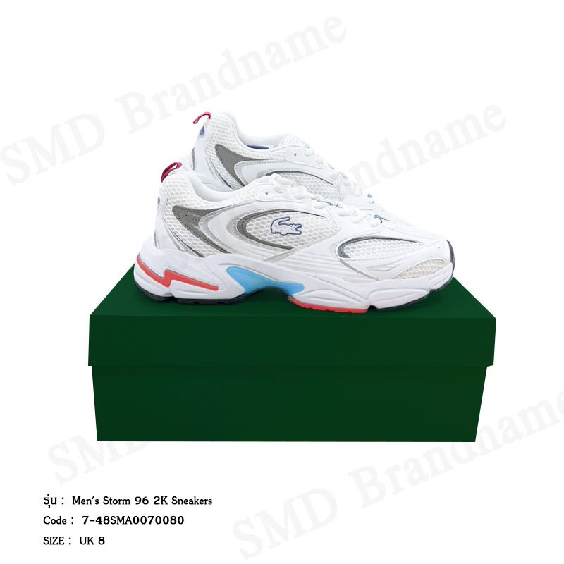Lacoste รองเท้าผ้าใบผู้ชาย รุ่น Men's Storm 96 2K Sneakers Code: 7-48SMA0070080