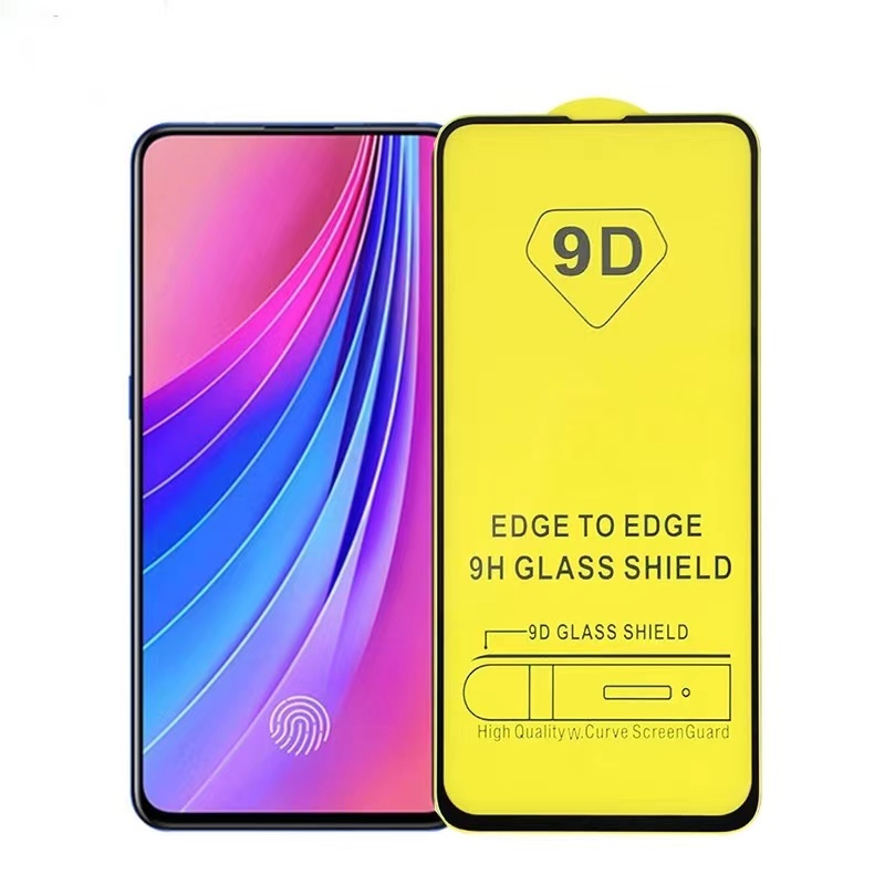 ฟิล์มกระจก for VIVO V17 V17PRO V19 ฟิล์มเต็มจอ ขอบดำ ฟิล์มกันกระแทก ฟิล์มกันจอแตก ฟิล์มกันรอย ฟิล์มก