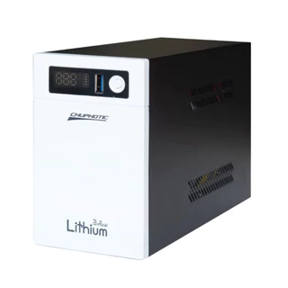 เครื่องสำรองไฟ CHUPHOTIC UPS Lithium LI1000 White/Black (1000VA/500W) by Banana IT