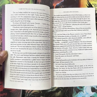 8 Books Harry Potter Book Set Story Reading Fantasy Novel for Kids Young Adults Educational Magical English Books