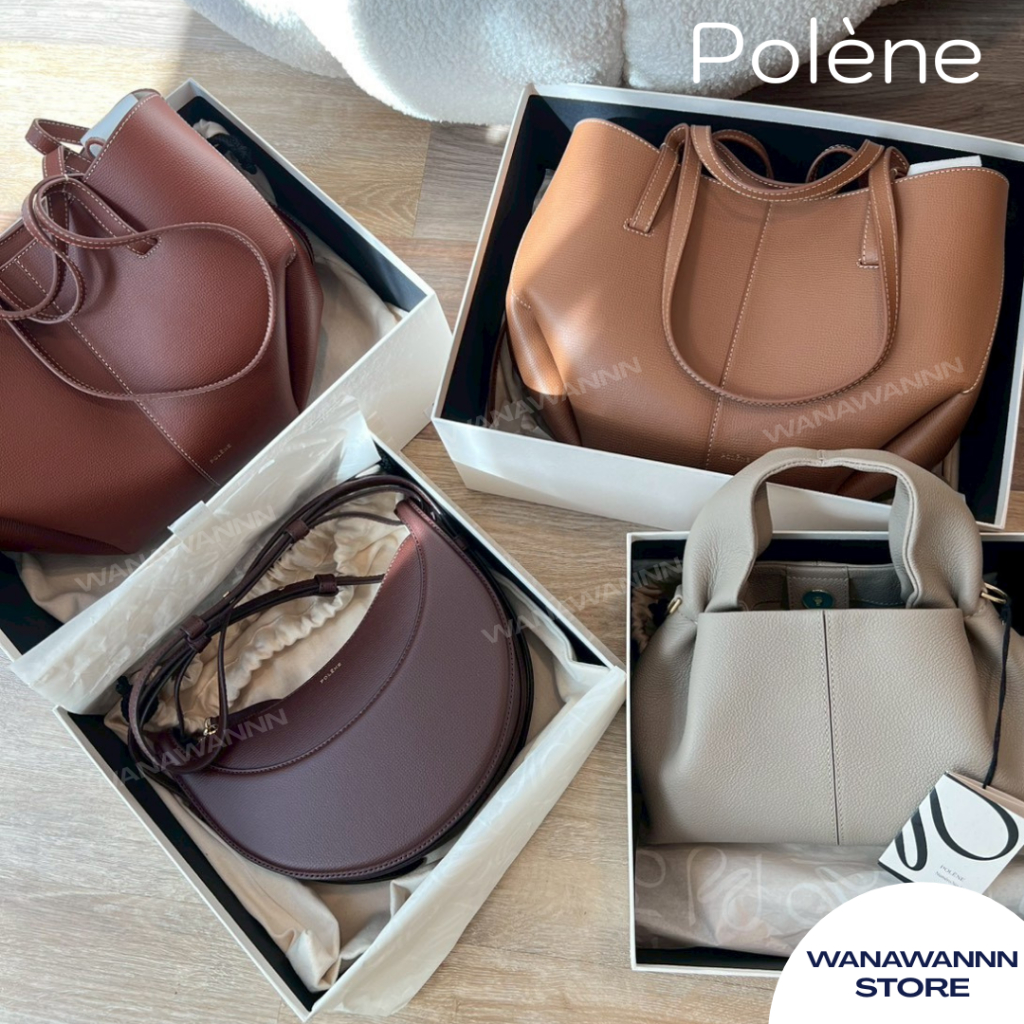 [สินค้าพร้อมส่ง✔️]  กระเป๋า Polene  Cyme  ของแท้100%