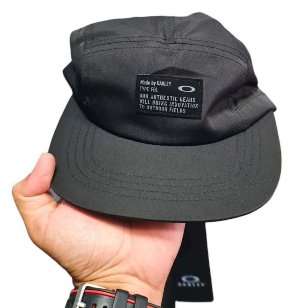 หมวกรูปทรงเบสบอล (5-Panel) LOGO OAK ช่วยระบายเหงื่อ ซับน้ำ และแห้งไวมาก