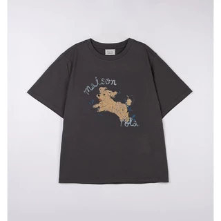 ROLAROLA - ROLA PUPPY FRIENDS T-SHIRT (CHARCOAL, PINK , WHITE)
