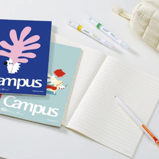 KOKUYO Campus Illustrator Notebook ขนาด B5 40 แผ่น สมุดปกลวดลาย ขนาด B5 สมุดโน้ต สมุดบันทึก Kawabe Shion