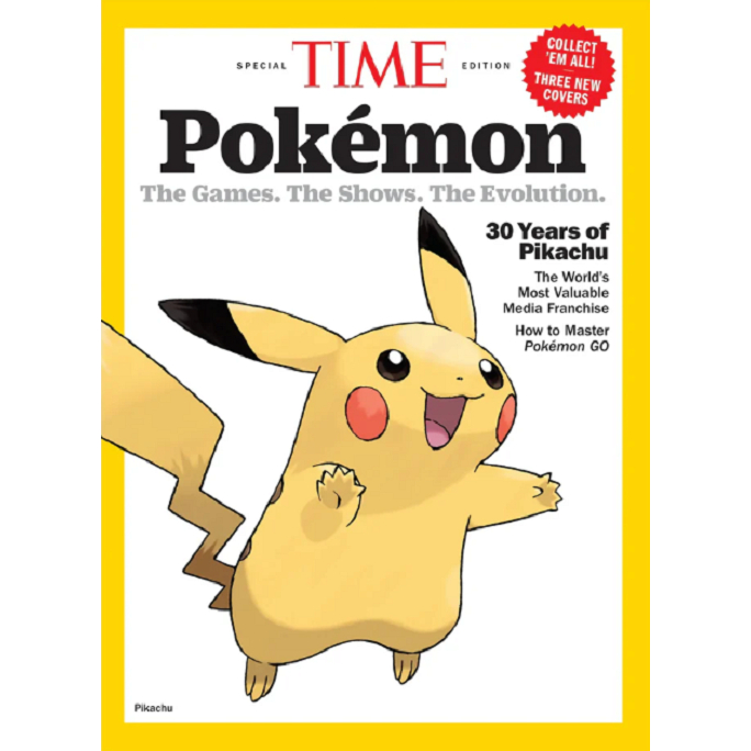 Asia Books TIME SPECIAL (POKEMON 30 YEARS) - COVER (PIKACHU)