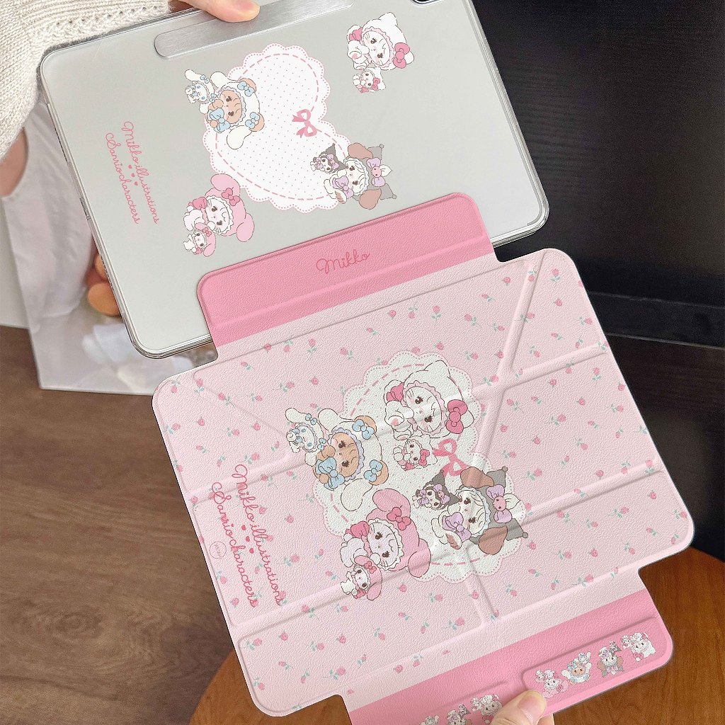 🚚ส่งใน 24 ชม🚚เคส iPad พับแบบ Y Air7 Air8 Gen11 ที่ใส่ปากกา ถอดออกได้ Mikko เคสไอแพดGen10 Air13 Pro13