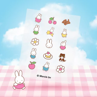 GRRRBEAUTY - Miffy Hydrocolloid Acne Patches เกอบิวตี้ แผ่นซับสิว เกอบิวตี้ สูตรไฮโดรคอลลอยด์ ลายมิฟฟี่ 15 ชิ้น