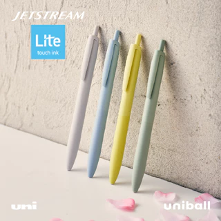 UNI ( ยูนิ ) ปากกาลูกลื่นกึ่งเจล uni Jetstream Lite Touch เปลี่ยนไส้ได้