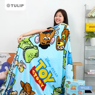 Tulip Fleece ผ้าห่มขนแกะเทียม TFG45 ทอยสตอรี่ Toy Story ลิขสิทธิ์แท้ Disney Pixar ผ้าห่มฟลีซ สัมผัสนุ่มพกพาสะดวก
