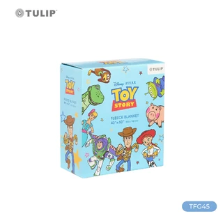 Tulip Fleece ผ้าห่มขนแกะเทียม TFG45 ทอยสตอรี่ Toy Story ลิขสิทธิ์แท้ Disney Pixar ผ้าห่มฟลีซ สัมผัสนุ่มพกพาสะดวก