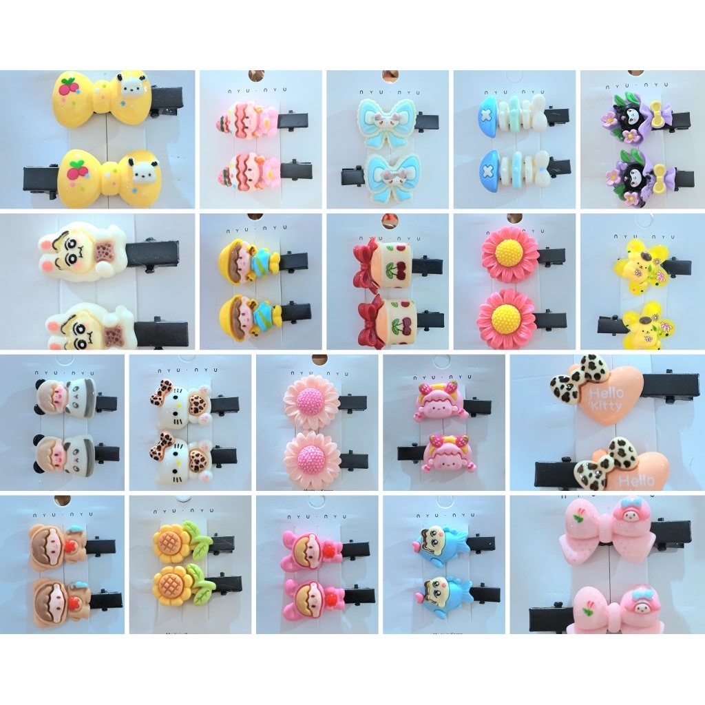 🌸(สินค้าพร้อมส่งในไทย)🌸กิ๊ฟติดผม การ์ตูนลายน่ารักๆ