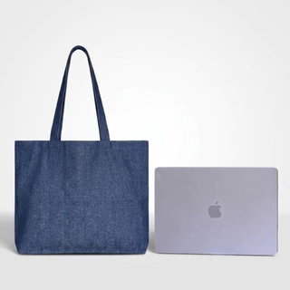 Canvas Jeans ถุงผ้ายีนส์(สีน้ำเงิน)
