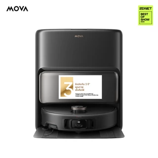 [รีวิวแน่น/พร้อมส่ง] MOVA V50 Ultra Robot Vacuum Cleaner หุ่นยนต์ดูดฝุ่น ถูพื้น อัจฉริยะ แรงดูด24kPa เป่าแห้ง60℃