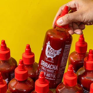 ซอสพริกศรีราชา สูตรเผ็ดมาก KOOK KOOK Sriracha Super Hot Sauce | 510 g.