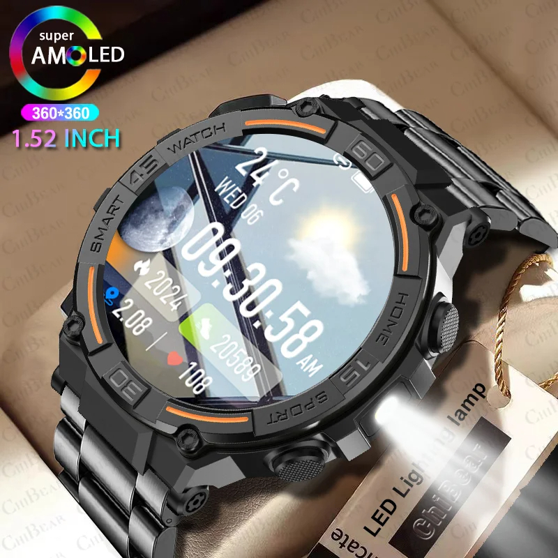 Smart Watch Men Bluetooth Call Custom Function Keys PaceSmartwatch Bluetooth Call Waterproof Heart Rate Outdoor Sports