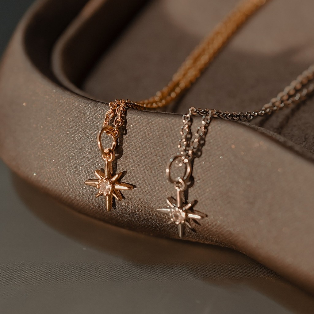 Vachana - Celeste Polaris Necklace (สร้อยมินิดาวเหนือ)