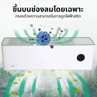 【 BUY 5 FREE 5 】แผ่นกรองอากาศ ผ้าดักฝุ่นเครื่องปรับอากาศทั่วไป ติดตั้งง่าย กรองฝุ่นละออง Air conditioning filter