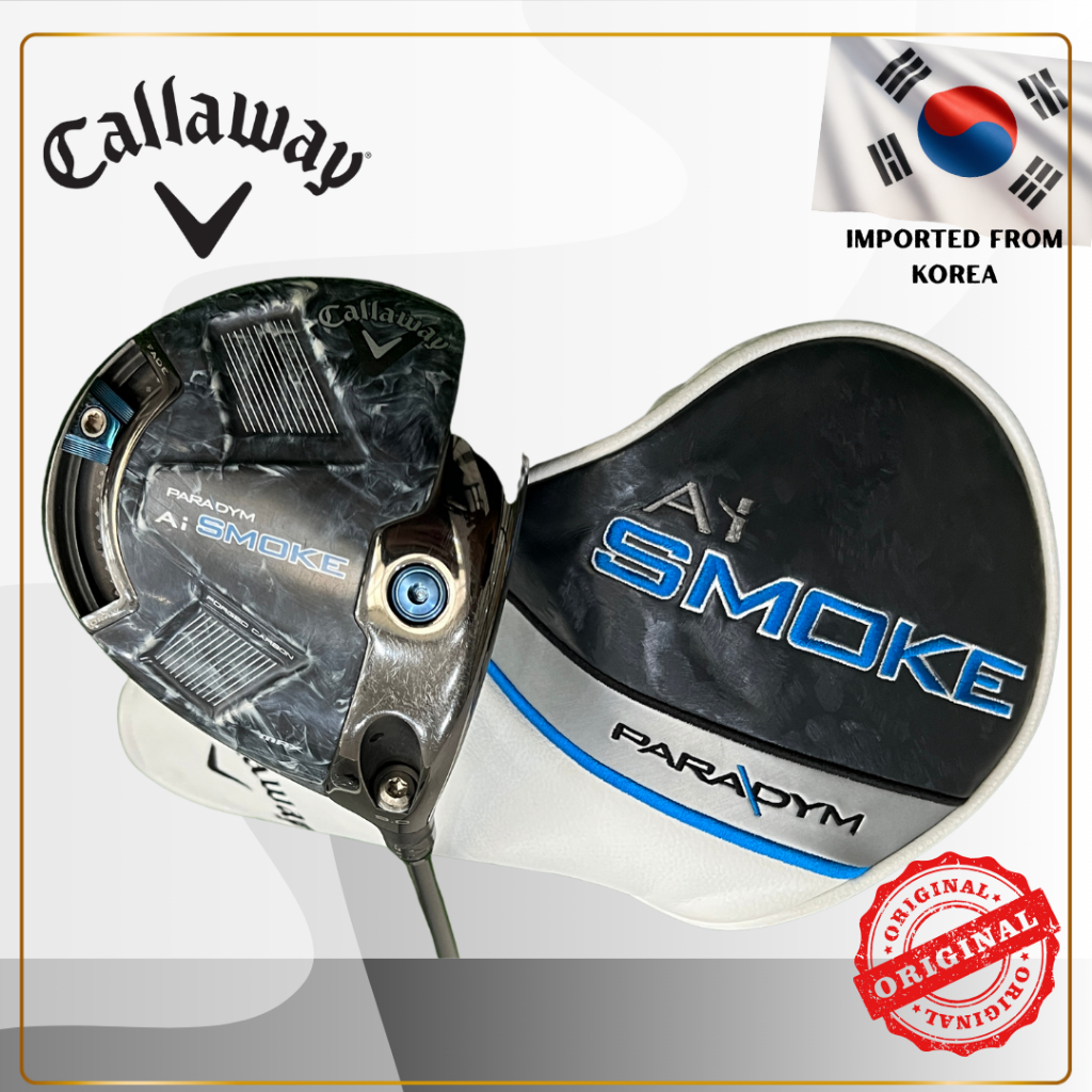 ✨(ไม้กอล์ฟมือสอง) Callaway Ai smoke Driver - for Man  - Shaft : Original - Loft : 9 - Flex : SR⛳· On