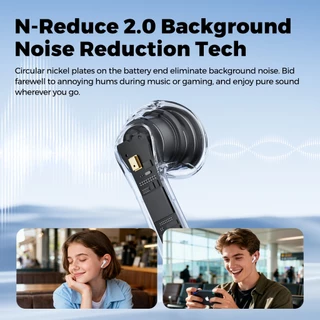 [ประกันศูนย์ไทย] SoundPEATS Air6 HS หูฟังบลูทูธ 6.0 Hi-Res LDAC หูฟังไร้สาย มี Game Mode True Wireless
