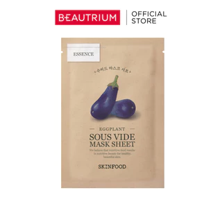 SKINFOOD Eggplant Sous Vide Mask Sheet มาส์ก 22g