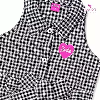 BARBIE : ENXZ0531 เดรสเด็กผู้หญิง ลิขสิทธิ์แท้